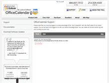 Tablet Screenshot of officecalendar.crmdesk.com